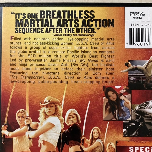 DOA Dead or Alive DVD - Picture 3 of 5